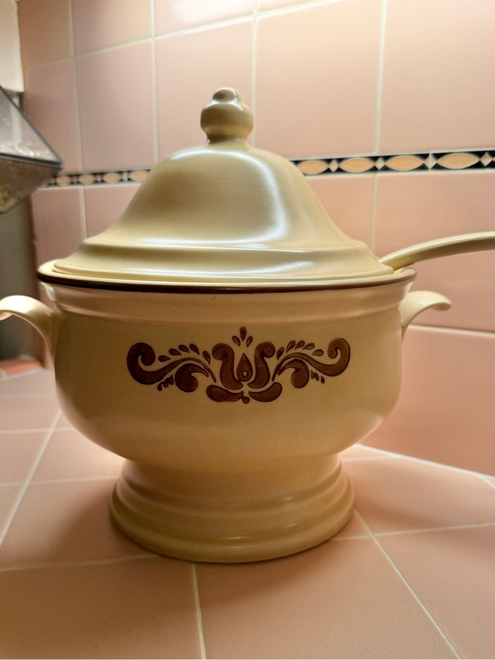 Pfalzgraff Village Soup Tureen with Ladle